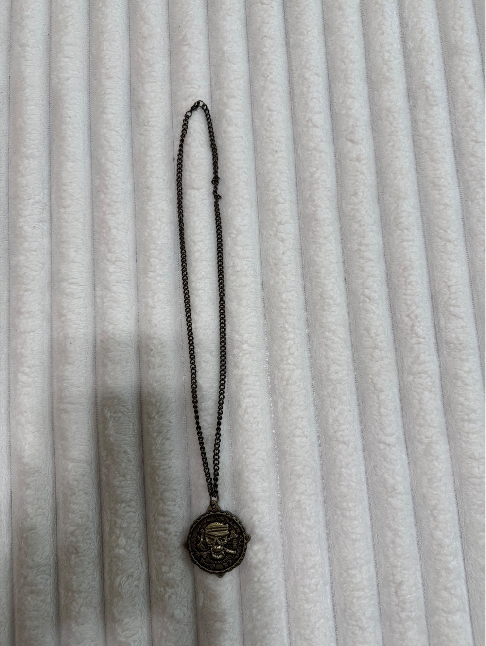 The Pirate League Skull Pendant Necklace